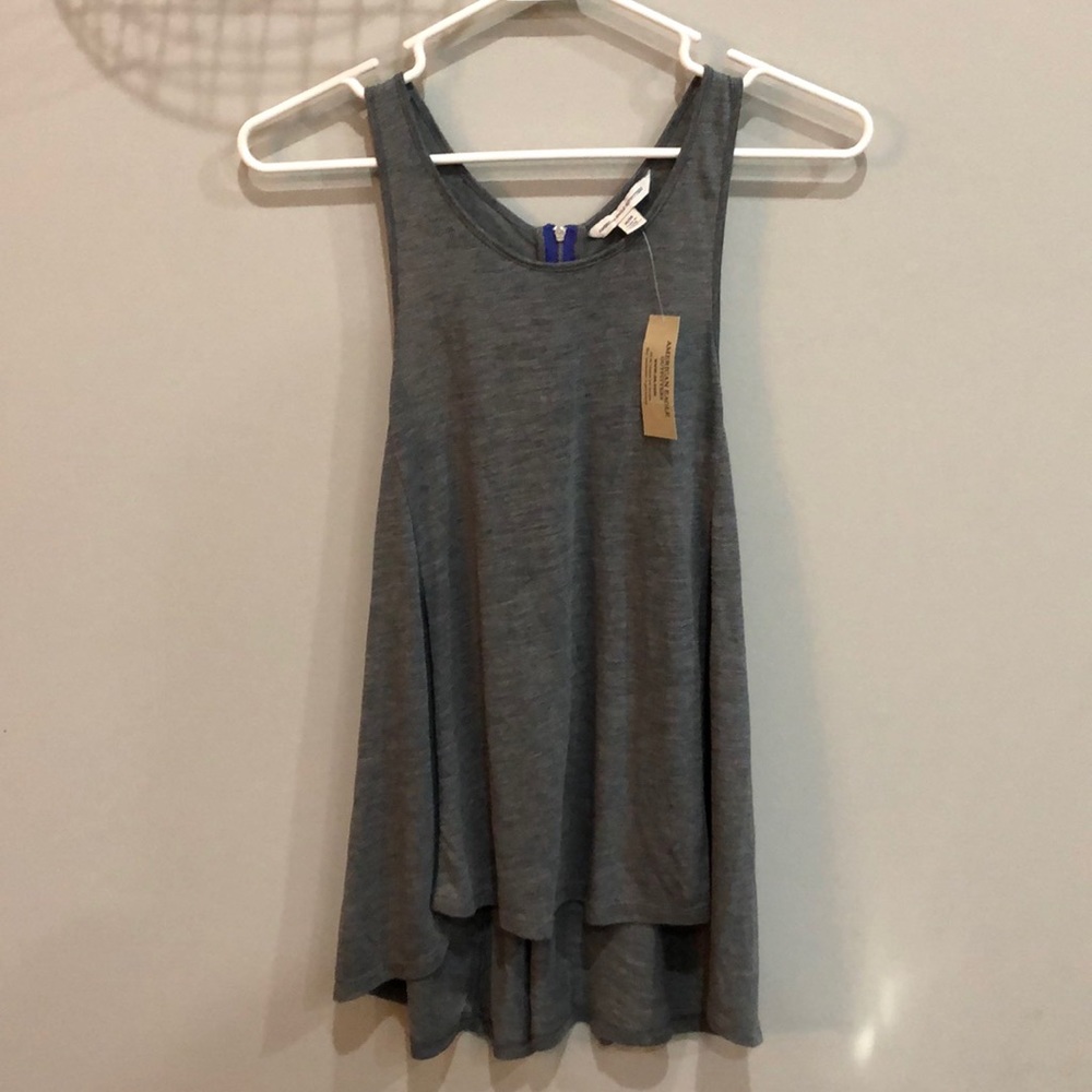 American Eagle Gray Tank NWT